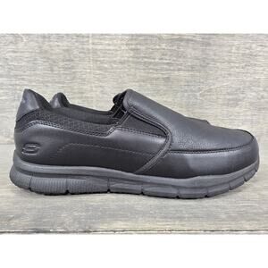 Skechers Work Relaxed Fit Nampa - Groton Slip on Shoes Size 12 Mens